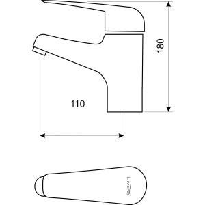AQUA umywalkowa rys tech