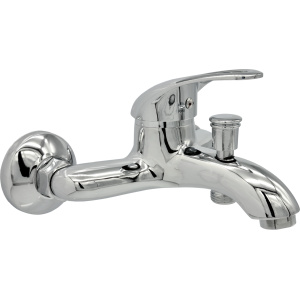 Bateria wannowa DELTA Chrom Bateria wannowa ścienna w eleganckim designie. Solidna konstrukcja z precyzyjną regulacją temperatury i ciśnienia wody. Nowoczesne wykończenie, które dodaje stylu każdej łazience. Idealna do montażu na ścianie nad wanną, łącząc funkcjonalność z estetyką.