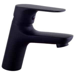 Bateria umywalkowa stojąca niska Sigma Black