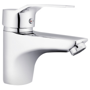 Bateria umywalkowa stojąca VESTO Chrom Niska bateria umywalkowa stojąca w kolorze chrom. Eleganckie, chromowane wykończenie dodaje łazience nowoczesnego stylu. Kompaktowy, niski design idealny do mniejszych umywalek, zapewniający wygodę użytkowania. Solidna konstrukcja gwarantuje trwałość i odporność na korozję. 